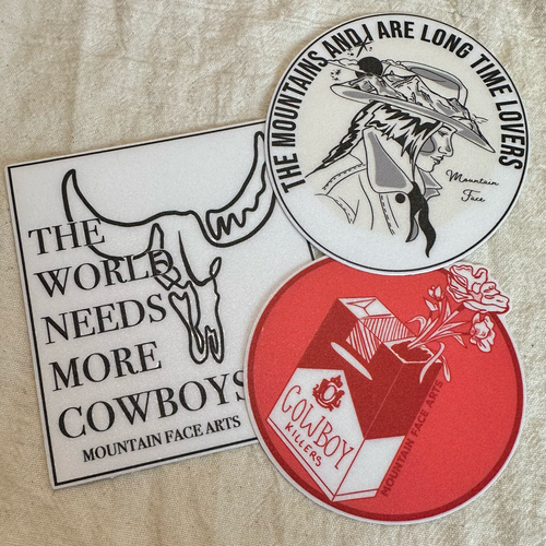 Cowboys Sticker Pack