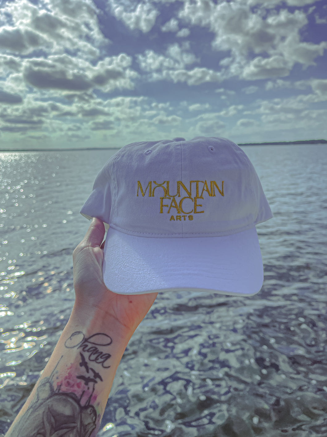 Protect Your Vibe Hat White
